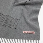 Acne Studios Cashmere Fringe Scarf – Narrow
