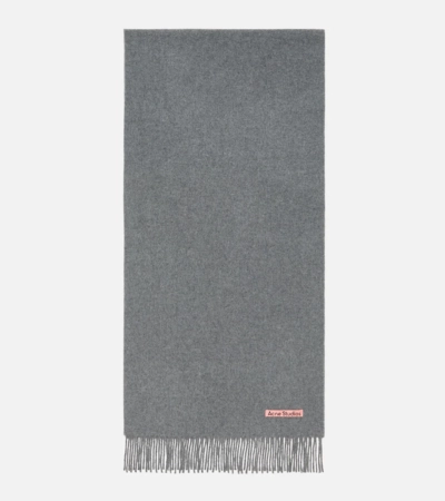 Acne Studios Cashmere Fringe Scarf – Narrow