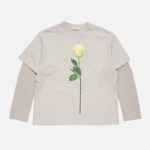 Acne Studios Layered Graphic T-Shirt