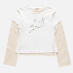 Acne Studios Layered Mesh T-Shirt