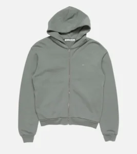 Acnes Studios Face Logo Zip-up Hoodie
