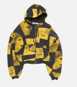 Acnes Studios Face Zip-up Hoodie