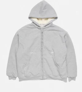 Acnes Studios Vintage Fleece Logo Hoodie